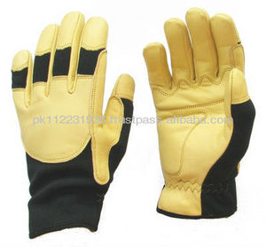Gants d'équitation en cuir personnalisables de haute qualité pour hommes-Dragonne réglable étanche Équipement de sports d'hiver Logo personnalisé - Product Image 1