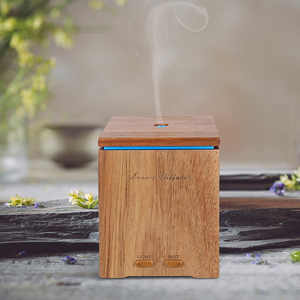 Classic Home Apparaten Elektrische Essentiële Olie Diffuser Ultrasone Geur Aroma Diffuser Met Acacia Hout - Product Image 3