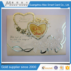 Trung quốc top ten sản phẩm bán chạy thẻ làm cho nguồn cung cấp/giấy lời mời đám cưới - Product Image 4