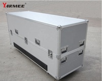 Cabine de réunion, cabine d'interprétation, cabine de traduction simultanée, auto-assemblable, amovible, portable, pour 2 interprètes