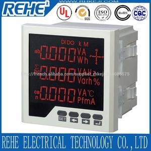multi-function meter,Three-phase AC volt amp meter digital Combined Meters LED RH-3UIF series multimeter - Product Image 2