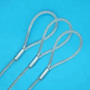Écharpe de câble métallique en acier inoxydable, élingue de levage de câbles - Product Image 6