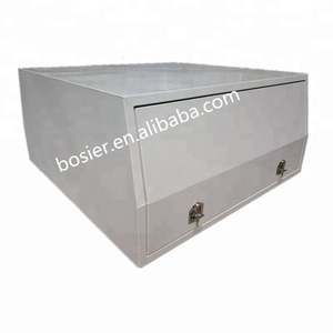 Boîte à outils <span class=keywords><strong>pour</strong></span> pick-up en aluminium à carreaux, sur mesure, étanche, <span class=keywords><strong>pour</strong></span> extérieur, avec trois couvercles, anti-poussière et verrouillable - Product Image 2