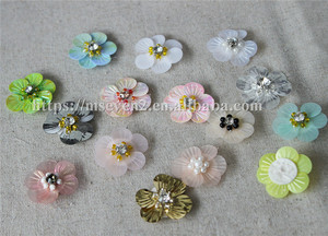 Hàng Ngàn Mẫu Thiết Kế Mới Được Lựa Chọn Tùy Chỉnh Với Hạt Cho Váy Polyester Sew-On 2018 - Product Image 4