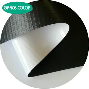 Cao bóng 440gsm đen trở lại nóng nhiều lớp <span class=keywords><strong>frontlit</strong></span> PVC Flex biểu ngữ - Product Image 1