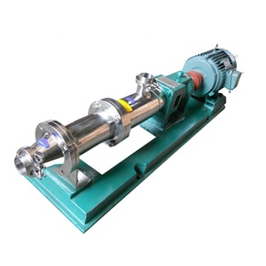 Thép không gỉ bùn xi măng vữa mỡ nhỏ vữa vít bơm cho chất lỏng với các hạt lớn - Product Image 5