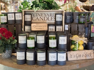 Boîte cadeau de haute qualité bouteille de vin cire de soja <span class=keywords><strong>bougies</strong></span> de vigne cadeau parfumé bougie de soja biologique - Product Image 5