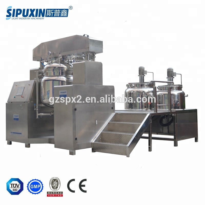 Sipuxin, производитель косметических машин, промышленный крем-миксер PLC, вакуумный гомогенизатор