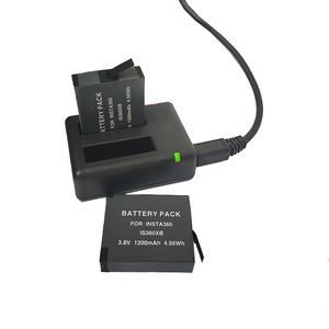 <span class=keywords><strong>Chargeur</strong></span> de batterie <span class=keywords><strong>USB</strong></span> à double fente pour caméra d'<span class=keywords><strong>action</strong></span> panoramique Insta360 ONE X - Product Image 4