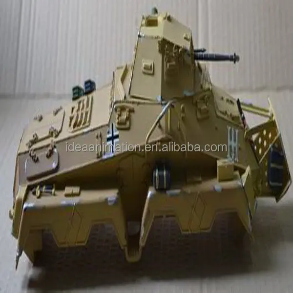 Oem 1 43 जस्ता सैन्य टैंक कार के मॉडल