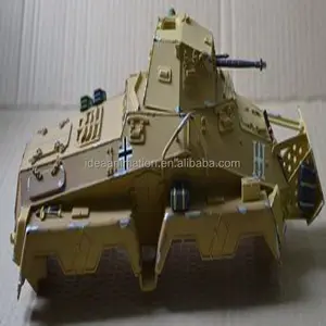 OEM 1 43亜鉛軍用タンク車モデル