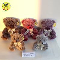 Ours en peluche rouge en forme de cœur personnalisé de luxe pour la Saint-Valentin