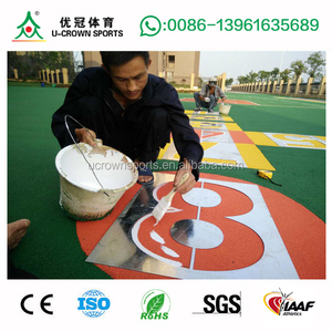 Granulés en caoutchouc <span class=keywords><strong>EPDM</strong></span> colorés Offre Spéciale, pour le jogging en plein air et les pieds de pieds pour enfants, vente en gros - Product Image 3