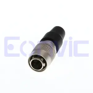 Hirose HR10A-7P-6P 6 pinos macho plug conector circular para a câmera industrial