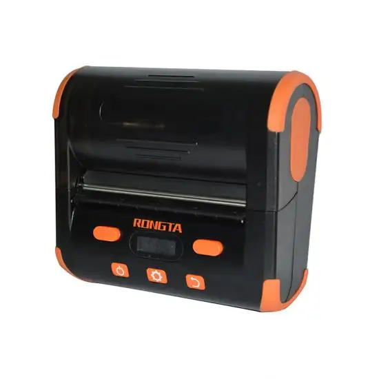 4 дюйма 104 мм Портативный Прямая термопечать, Wi-Fi, мобильный чековый принтер для печати штрих-кодов
