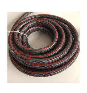 PVC braided fibre reinforced hose pipe extrusion line/pvc garden pipe machine price