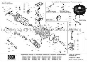 Pièces de rechange pour compresseur de moteur, HG-34 - Product Image 2