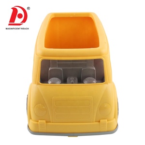 HUADA Blocchi di Costruzione Educativi in Plastica per Bambini, <span class=keywords><strong>Giocattolo</strong></span> Auto/<span class=keywords><strong>Autobus</strong></span> a Ruota Libera - Product Image 3