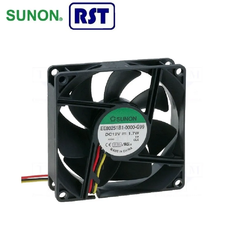 EE80252B1-0000-G99 Sunon DC ventilador de alta temperatura