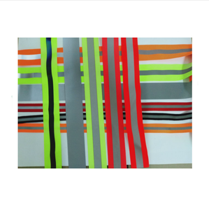 Cinta Reflectante Retro de Nailon de 5 <span class=keywords><strong>cm</strong></span> Personalizada, Cinta de Poliéster con Impresión por Transferencia, Material de Cinta Reflectante Plateada - Product Image 2