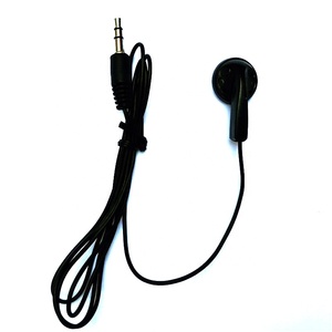 Auricolari Mono Monofonici di Alta Qualità OEM con Jack da 3,5mm, Cuffie Stereo Usa e Getta Monolaterali - Product Image 2