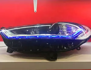 Fusion 2013 Lampu Kepala Lensa LED Modifikasi, Lampu Depan Lensa LED untuk Ford New Mondeo