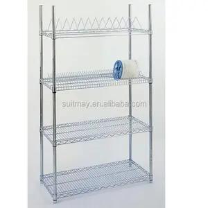 Estante de Almacenamiento de Carretes Multi-Nivel Industrial ESD, Carro de Almacenamiento de Carretes SMT, Estantería de Alambre, Aprobado por NSF, Capacidad para 39 Carretes - Product Image 1