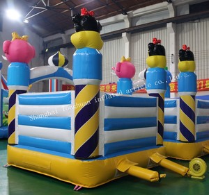 Château gonflable pour enfants Tonghuan, nouveau design, jeux gonflables, capacité de 15 personnes, installation facile pour la <span class=keywords><strong>location</strong></span> de fêtes d'anniversaire - Product Image 4