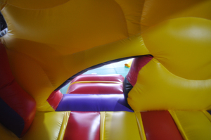 Château gonflable <span class=keywords><strong>Mickey</strong></span> coloré, trampoline commercial de <span class=keywords><strong>dessin</strong></span> animé pas cher - Product Image 2