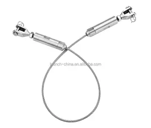 Stainless steel wire rope clip/cavo di filo di acciaio tenditore