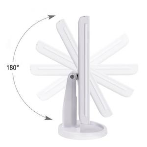 Gương Trang Điểm Trang Điểm Có Đèn Gương Mỹ Phẩm Chiếu Sáng Phóng Đại Gương Trang Điểm LED Gập Ba Điều Khiển Cảm Ứng - Product Image 5