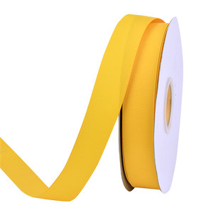 Venta al por mayor diseño decorativo impreso colores sólidos 100mm <span class=keywords><strong>4</strong></span> pulgadas cinta de grogrén - Product Image 4