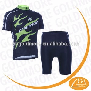Goldmore1 2015 nuevo diseño de ropa barata de china ropa tiro sistemas de la manga, manga corta de ciclo de encargo ropa con bib shorts - Product Image 1