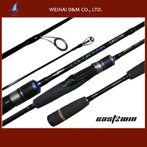 CAST2WIN Thiết Kế Đẹp Tắc Kè Hoa Màu Sợi Carbon Spinning Fishing Rod