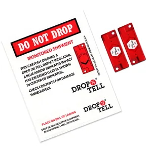 100% 美国制造Drop N告诉冲击标签震动传感器指示器