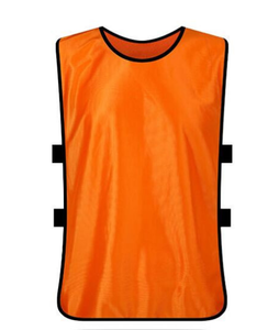 Rompi Sepak Bola Murah 100% Poliester Terlaris Musim Panas, Set Bibs Olahraga Latihan Sepak Bola Bahan Mesh, Cepat Kering Tanpa Lengan Kerah Tegak - Product Image 4