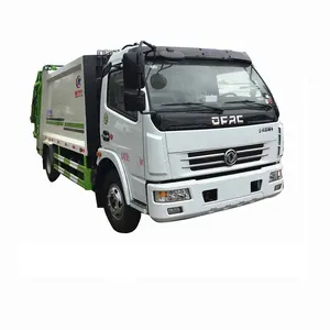 Caminhão compacto de transporte de lixo, 8cbm, caminhão pequeno, reutilizável, compacto