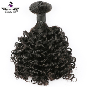 Ragazza di bellezza doppio disegnato stili di <span class=keywords><strong>capelli</strong></span> corti donne di colore grezzo <span class=keywords><strong>capelli</strong></span> ricci birmano non trasformati raw indiani del virgin naturale dei <span class=keywords><strong>capelli</strong></span> - Product Image 1