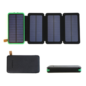 <span class=keywords><strong>Power</strong></span> Bank Solare Pieghevole Portatile 2026 da 20000mAh, Caricabatterie Mobile Impermeabile con Interfaccia Micro USB, Potenza di Uscita 10W - Product Image 4