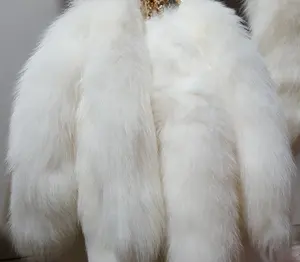 Bán Buôn Tự Nhiên Fox Đuôi/Cổ Tích Bất Fox Fur Tail Keychain