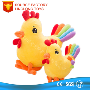 Forniture per feste in feltro 20 cm8 ''altoparlanti <span class=keywords><strong>Jbl</strong></span> gialli Dj gallo giocattolo cartone animato bambola di peluche di pollo - Product Image 3
