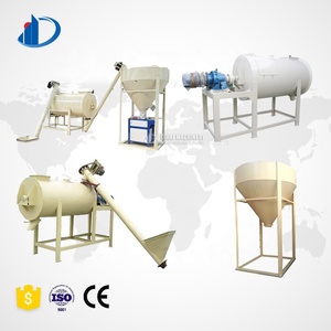 1-8 T/H tipo semplice macchina per malta secca piccola linea di produzione di impianti di malta a miscela secca per stucco per pareti adesivo per piastrelle - Product Image 6