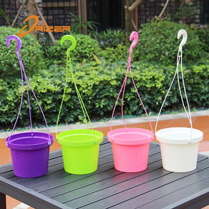 2018 nuevo producto Jardín <span class=keywords><strong>de</strong></span> plástico colgando plantador con interior decoraciones al aire libre - Product Image 1