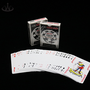 Cartes à jouer en PVC avec logo personnalisé, jeu <span class=keywords><strong>de</strong></span> <span class=keywords><strong>société</strong></span> étanche pour <span class=keywords><strong>club</strong></span> <span class=keywords><strong>de</strong></span> poker, nouvelles cartes en plastique 100% - Product Image 3