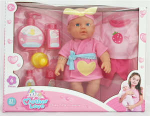 בפועל תינוק בובת צעצוע תינוק פיפי סיליקון Reborn בובת ערכות עם האכלה אבזר - Product Image 2