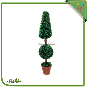 Jardín decorativo de fábrica de la venta directa de Eco-friendly <span class=keywords><strong>barato</strong></span> <span class=keywords><strong>artificial</strong></span> topiary boj - Product Image 5