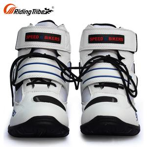Motocicleta entrenadores <span class=keywords><strong>calle</strong></span> botas de montar para los hombres cortos Zapatillas Online - Product Image 2
