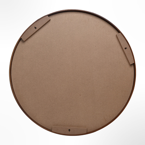 Soggiorno Decorativa di Legno Rotondo <span class=keywords><strong>Cornice</strong></span> Dello <span class=keywords><strong>Specchio</strong></span> <span class=keywords><strong>con</strong></span> Cinturino In Pelle - Product Image 2