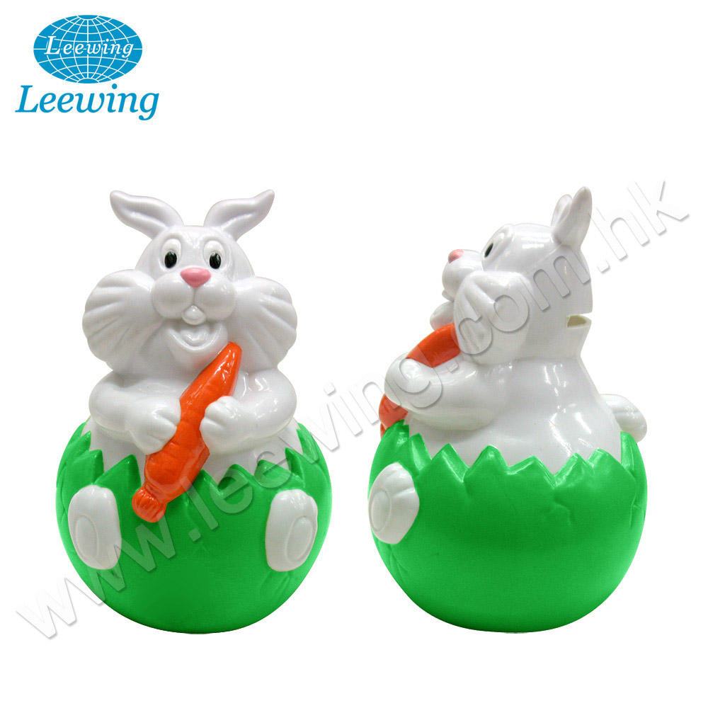 Unbreakable Piggy Bank - Cute Plastic Rabbit Coin Bank