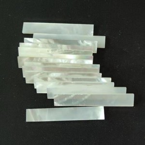 Corte de rectángulo de madre de perla incrustaciones de pieza en precio barato - Product Image 1